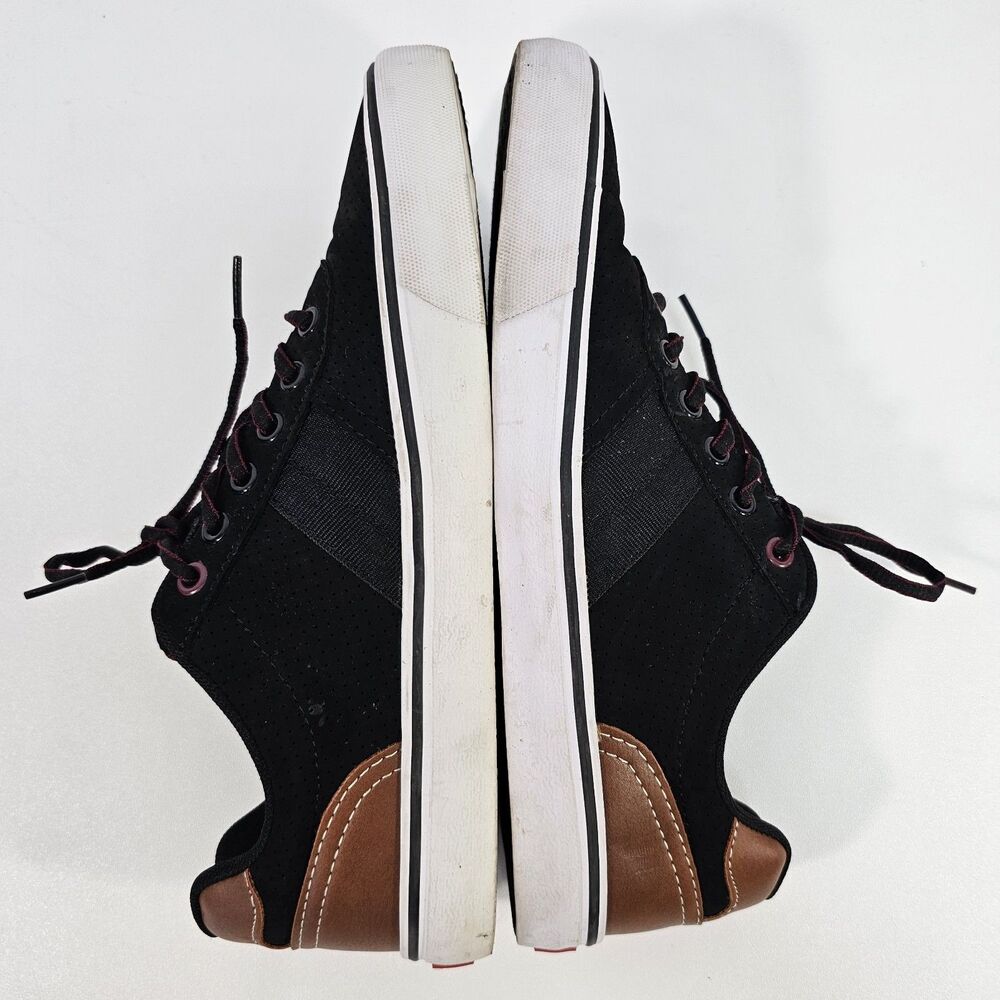 Levi's Miles Men's Sneakers Size 8 1/2 8.5 Black & Brown - Picture 6 of 8